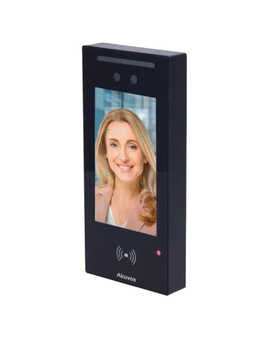 AKUVOX Videoportero IP con control de acceso - Cámara 2 Mpx | Audio y