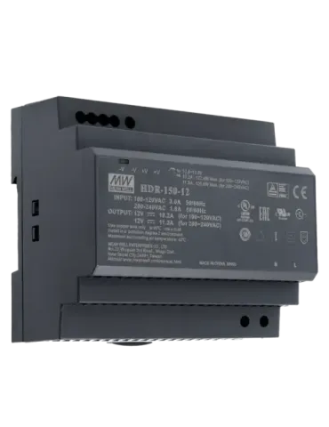 AKUVOX Fuente de alimentación - Salida 12 V / 10 A / 150 W - 2 salidas