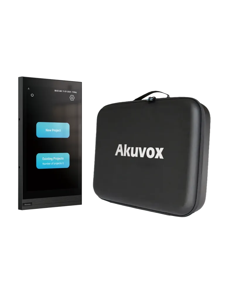 AKUVOX Kit de instalador para videoporteros - Pantalla IPS de 8″ | TCP