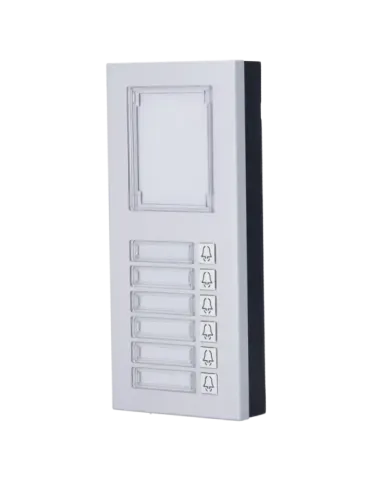 AKUVOX Módulo de extensión - 6 botones y panel informativo - Compatibl