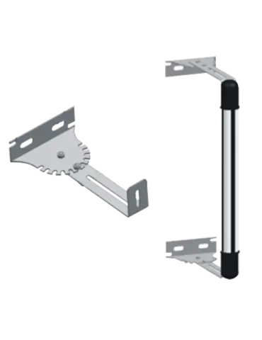 MARCA BLANCA Soporte para barrera - Ángulo y longitud ajustable - Acer