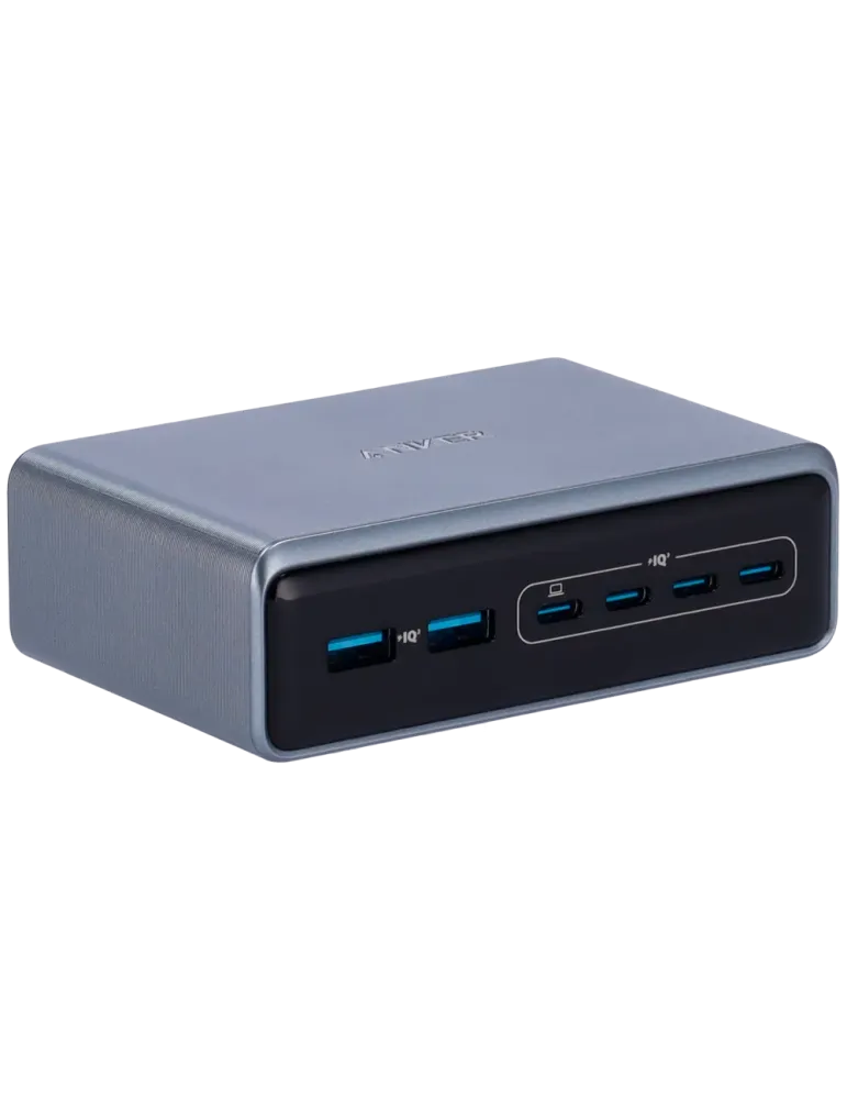 Anker - Cargador de escritorio - Potencia 200W - Salidas 4x USB-C, 2x
