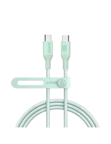 Anker - Cable USB2.0 - USB-C a USB-C - Cable de Bio-Nylon trenzado - L