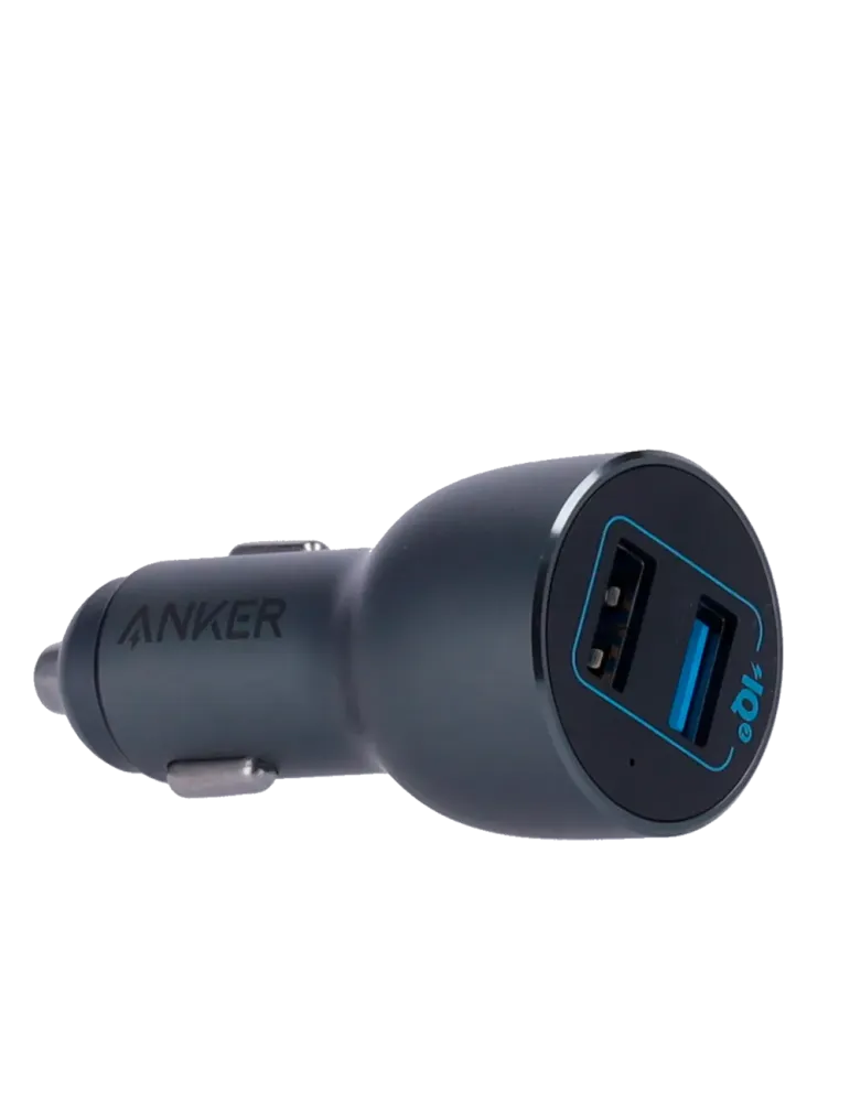 Anker - Mechero coche de metal - Potencia 36W - Carga rápida 18W | Tec