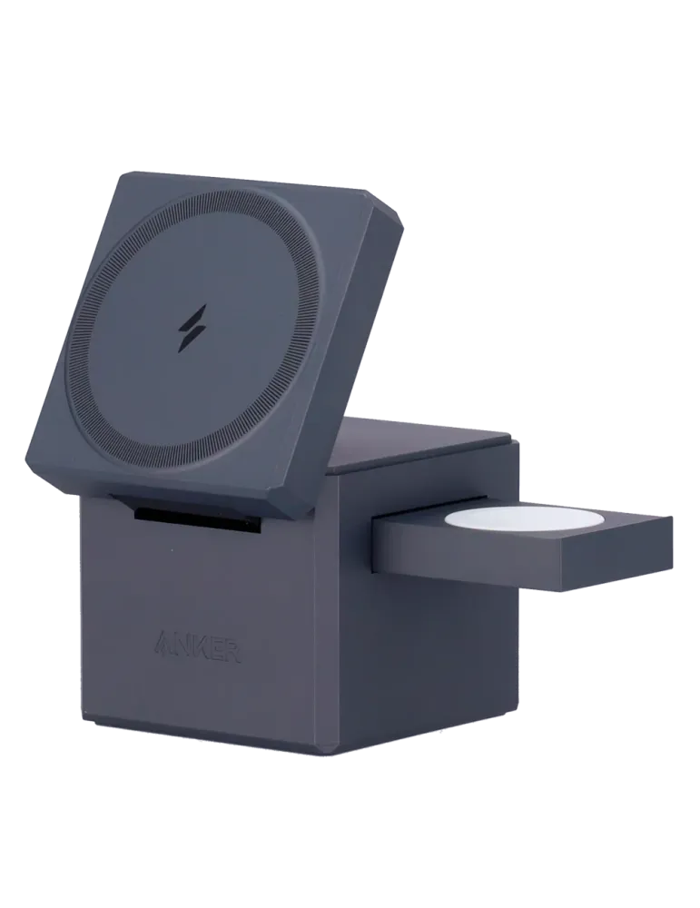 Anker - Cargador inalámbrico 3 en 1 - Tecnología Magsafe - Carga rápid