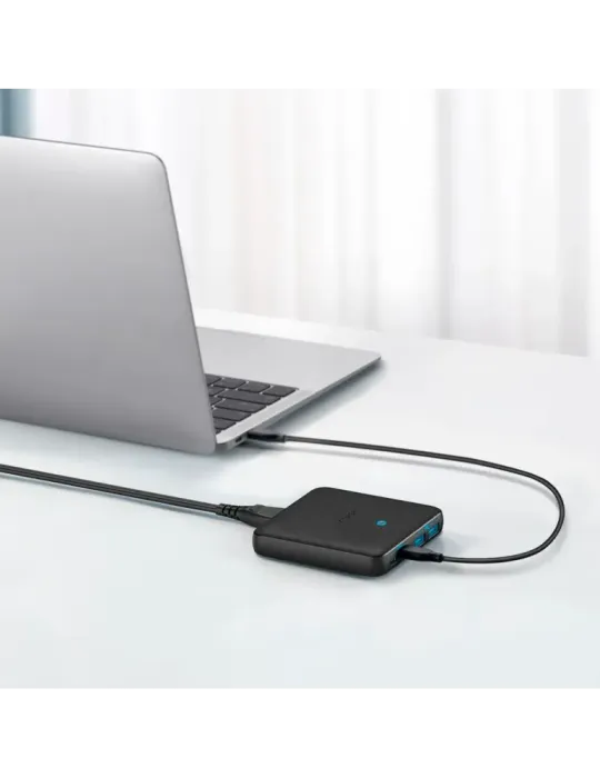 Anker - Cargador de escritorio - Carga rápida 65W - Salidas 2x USB-C,