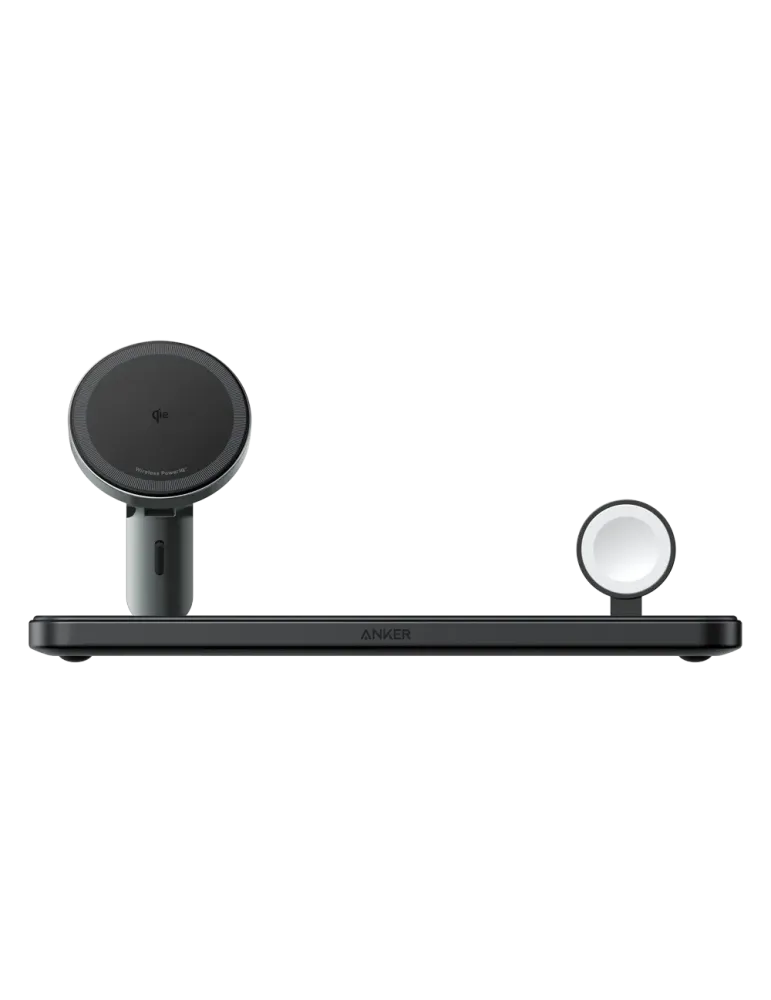 ANKER Cargador inalámbrico 3 en 1 Anker - Tecnología MagGo - Carga ráp