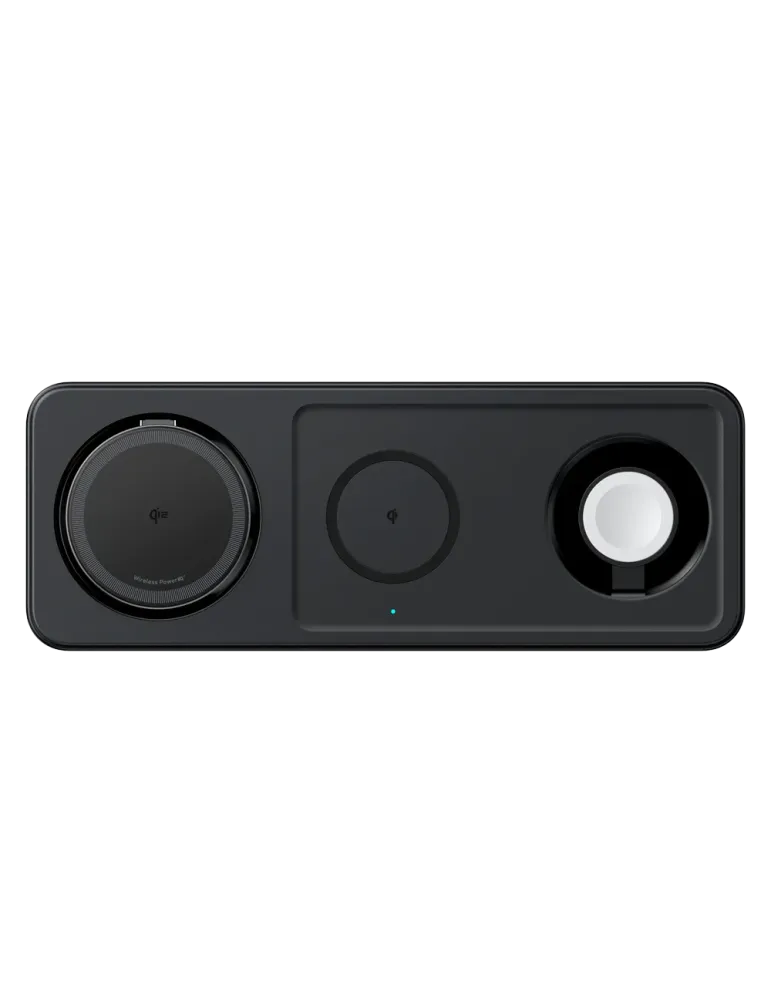 ANKER Cargador inalámbrico 3 en 1 Anker - Tecnología MagGo - Carga ráp