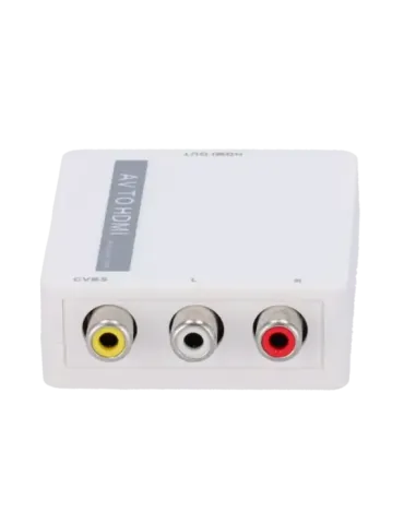 MARCA BLANCA Convertidor AV a HDMI - 1 entrada AV - 1 salida HDMI - Re