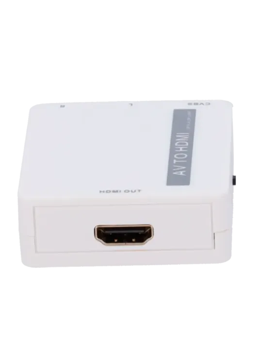 MARCA BLANCA Convertidor AV a HDMI - 1 entrada AV - 1 salida HDMI - Re