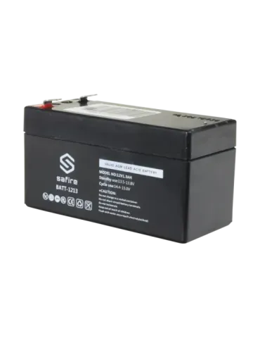 SAFIRE Batería recargable - Tecnología plomo ácido AGM - Voltaje 12 V