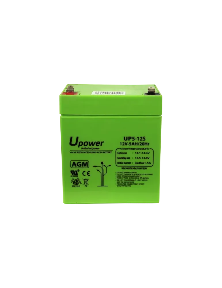 MASTER BATTERY Upower - Batería recargable - Tecnología plomo ácido AG