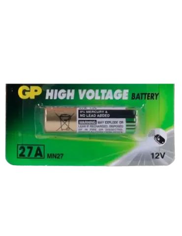 MASTER BATTERY GP - Pila 27A | GP27a | MN27 | G27A | A27 | L828 - Volt