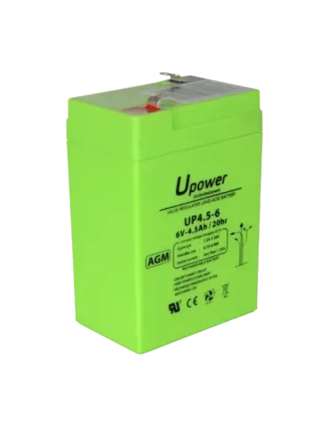 MASTER BATTERY Upower - Batería recargable - Tecnología plomo ácido AG