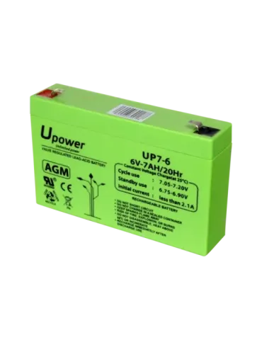 MASTER BATTERY Upower - Batería recargable - Tecnología plomo ácido AG