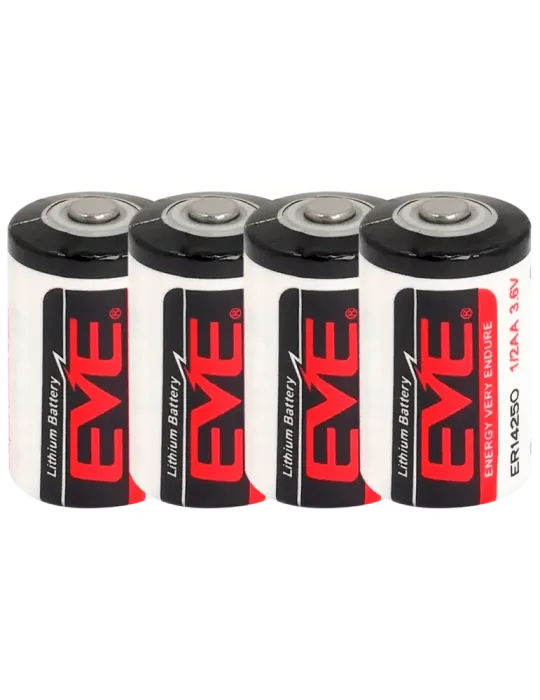 NACIONAL EVE - Pila 1/2 AA / ER14250 - Litio. Voltaje 3.6 V - Precio p