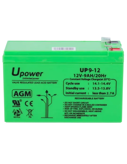 MASTER BATTERY Upower - Batería recargable - Tecnología plomo ácido AG