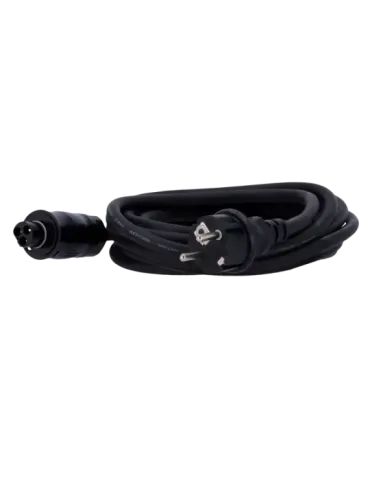 MARCA BLANCA Conector solar AC 3 pines - Macho a Schuko - 2 metros de