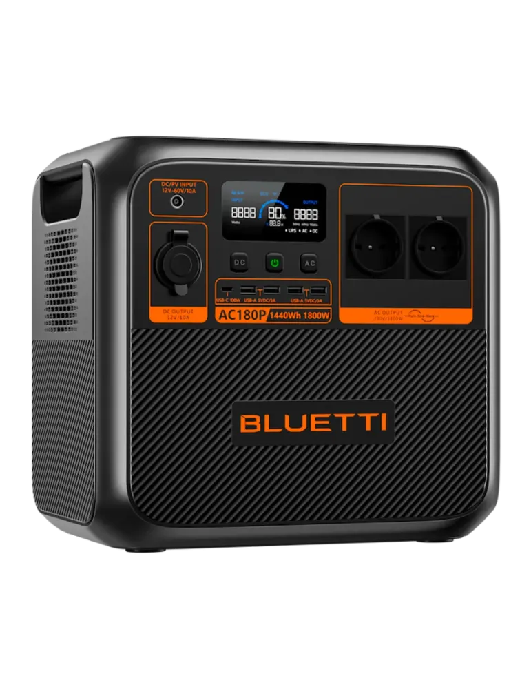 BLUETTI Batería portátil - Gran capacidad 1440Wh (36Ah) - Potencia sal