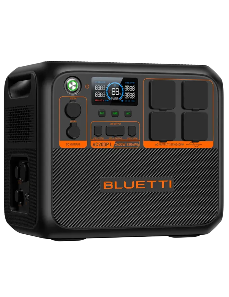BLUETTI Batería portátil Bluetti - Gran capacidad 2304Wh - Potencia sa