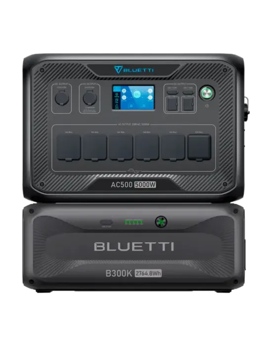 BLUETTI Kit batería doméstica Bluetti - Capacidad 2765Wh - Potencia 50