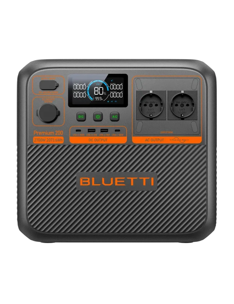 BLUETTI Estación de energía portátil - Gran capacidad 2074Wh - Potenci