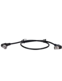 MARCA BLANCA Cable coaxial RG59 - Doble Conector macho BNC en codo - 6