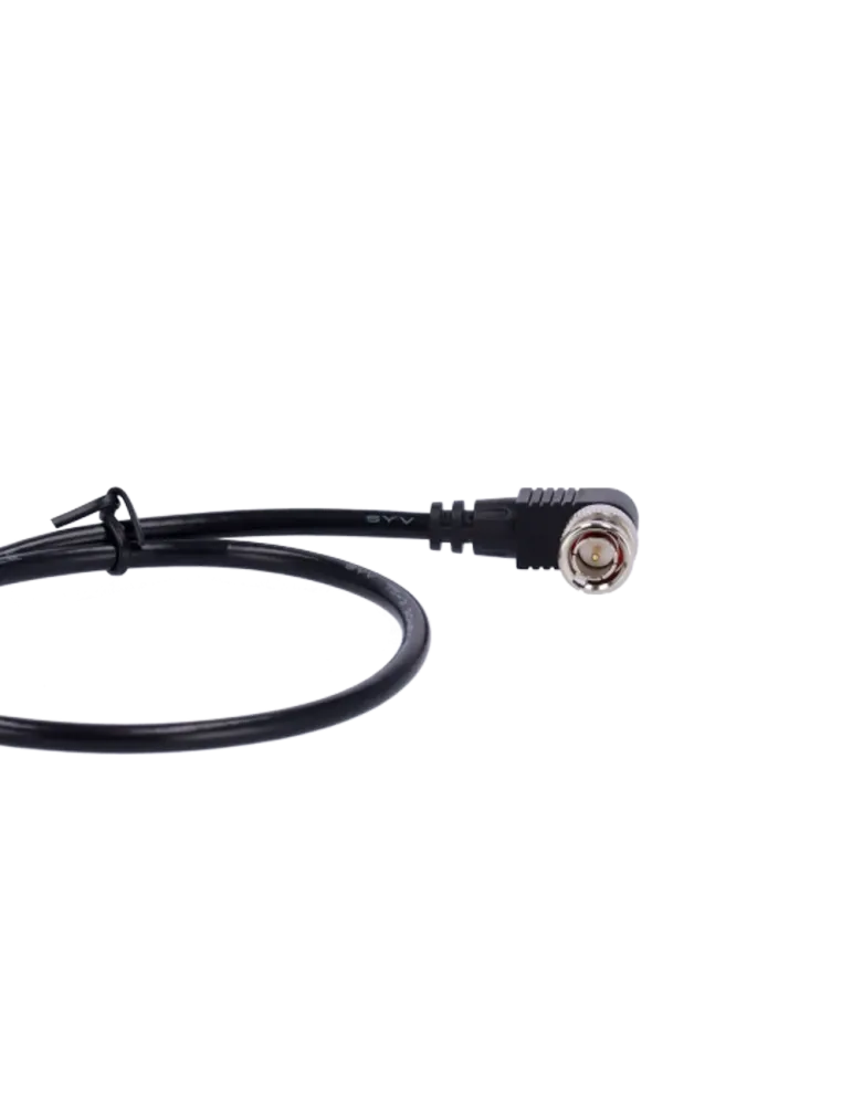 MARCA BLANCA Cable coaxial RG59 - Doble Conector macho BNC en codo - 6