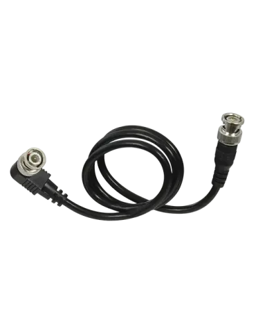 MARCA BLANCA Cable coaxial RG59 - Conector BNC macho en codo - Conecto