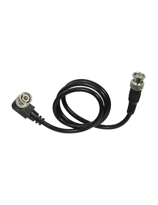 MARCA BLANCA Cable coaxial RG59 - Conector BNC macho en codo - Conecto