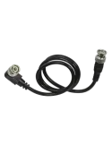 MARCA BLANCA Cable coaxial RG59 - Conector BNC macho en codo - Conecto