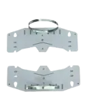 MARCA BLANCA Soporte de poste y pared - Rango diámetro 90-100 Ø - 2 pi