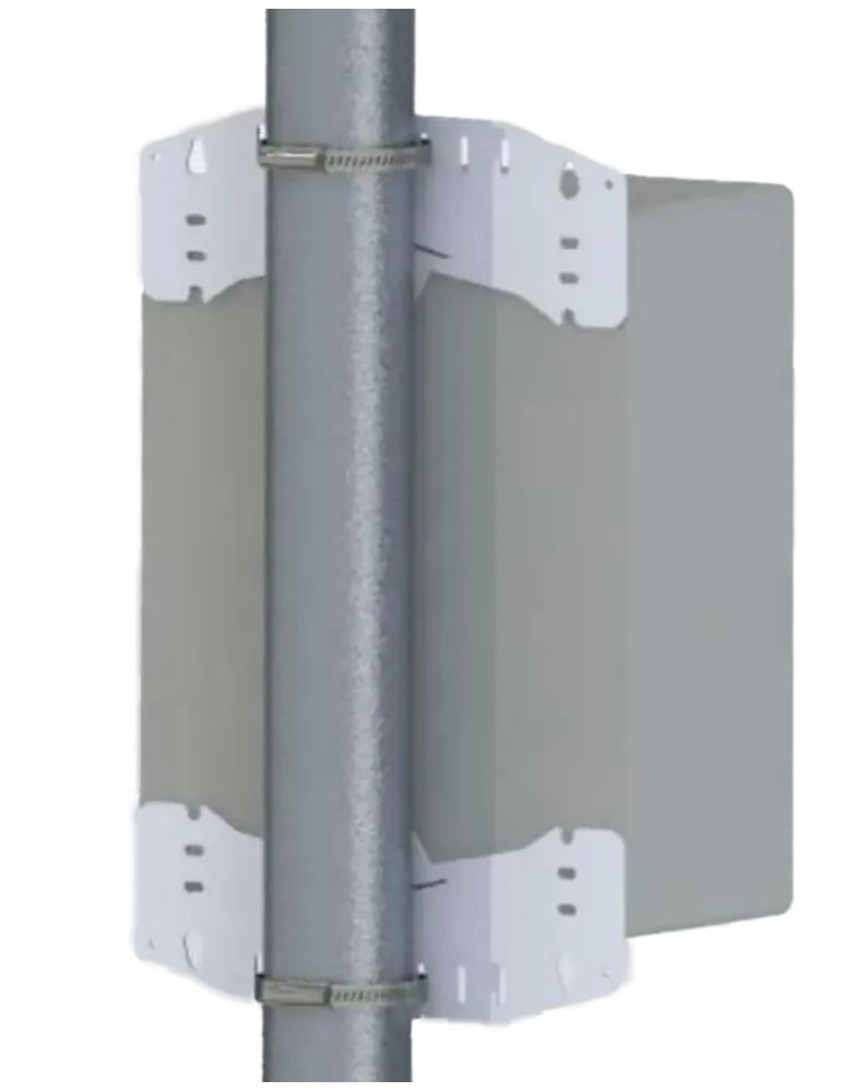 MARCA BLANCA Soporte de poste y pared - Rango diámetro 90-100 Ø - 2 pi