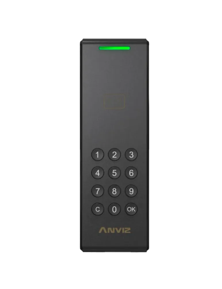 ANVIZ Lector de acceso - Acceso por tarjeta EM/MF y PIN - Indicador LE