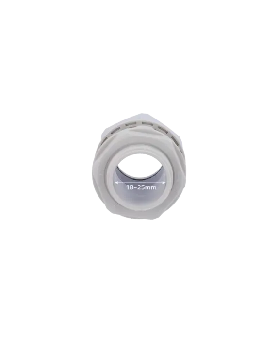 MARCA BLANCA Racor impermeable - Diámetro entre 18-25 mm - Fabricado e