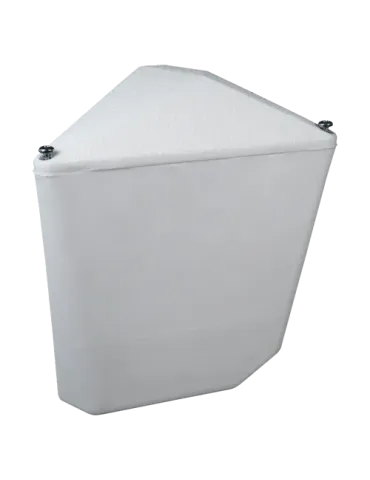 MARCA BLANCA Soporte de pared o poste triangular - Apto para uso exter