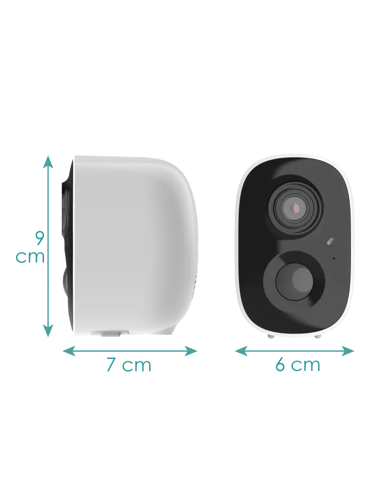 VicoHome Exterior 3Mpx Wifi a batería - Sensor PIR / Detección intelig