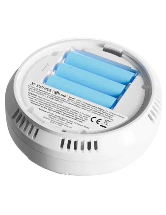 X-SENSE Detector de CO autónomo X-Sense - Batería reemplazable - Indic