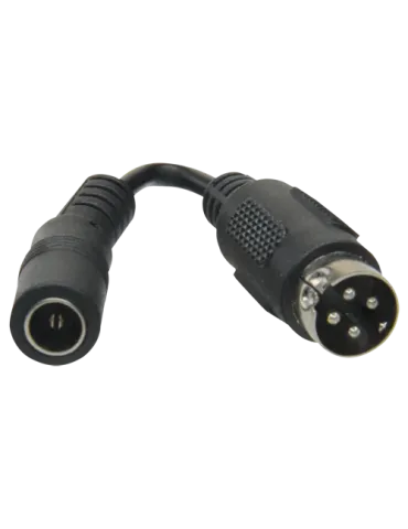 MARCA BLANCA Adaptador DC - 105 mm de largo - Conector hembra Mini Din