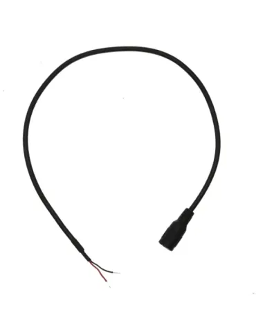 MARCA BLANCA Cable Rojo/Negro paralelo - 400 mm de largo - Terminales