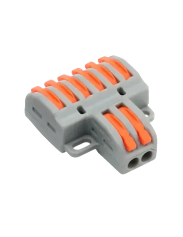 MARCA BLANCA Safire - Conector de Cable - 2 Entradas y 6 Salidas - Cal