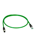 MARCA BLANCA Conector adaptador M12 macho a RJ45 macho - Ethernet - Es
