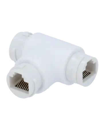 MARCA BLANCA Adaptador RJ45 - Conector entrada RJ45 hembra - Conector