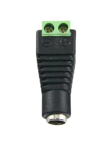 SAFIRE Conector SAFIRE - DC hembra - Salida +/ de 2 terminales - 36 mm