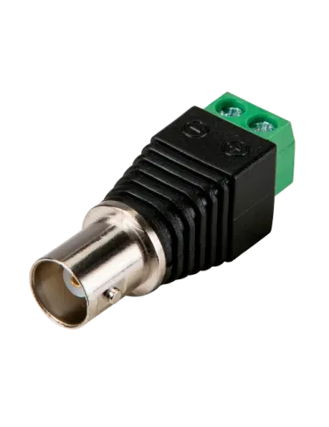 SAFIRE Conector SAFIRE - BNC hembra - Salida +/ de 2 terminales - 40 m