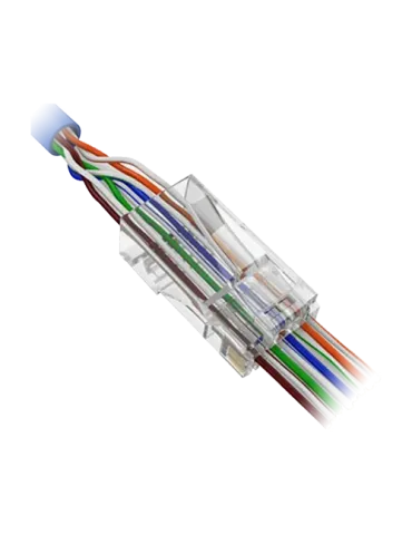 MARCA BLANCA Conector RJ45 para crimpar - Especial categoría 5 - Apert