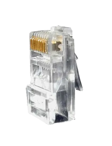 MARCA BLANCA Conector - RJ45 CAT6 para crimpar - Compatible con cable