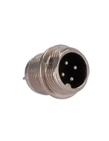 MARCA BLANCA Conector M12 Macho para soldar - Streamax compatible - 10