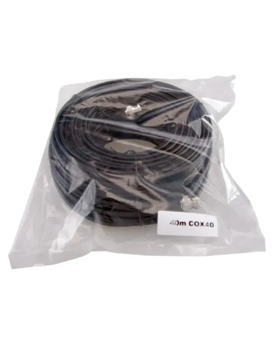 MARCA BLANCA Cable combinado RG59 + DC - Conector BNC - 40 metros - Ví