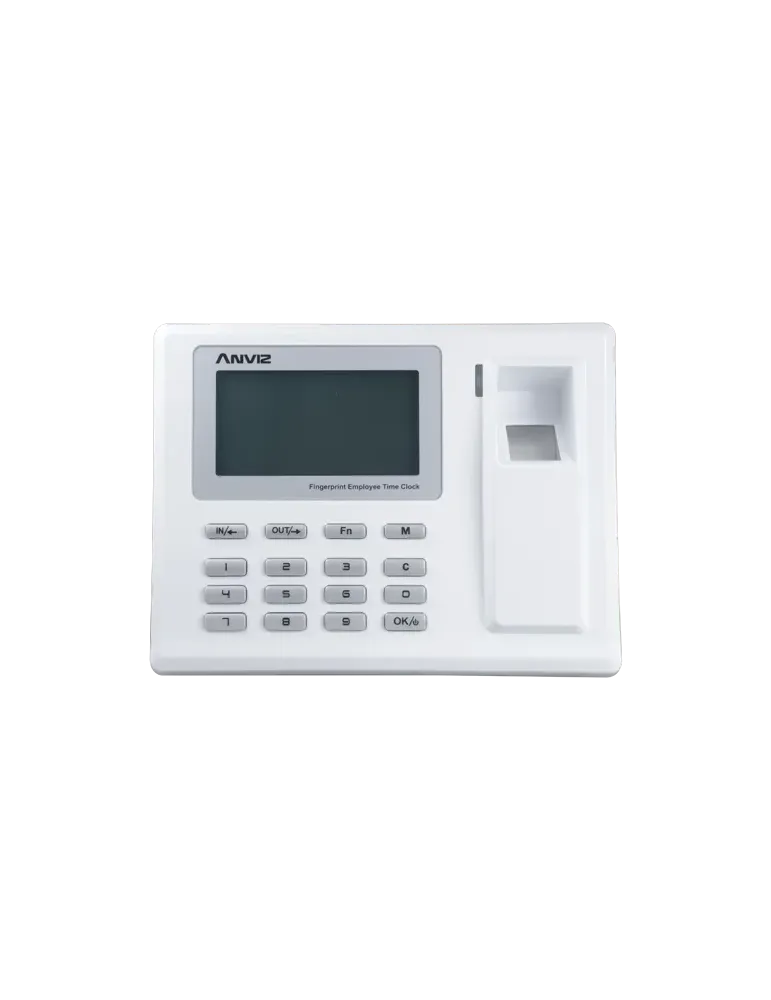 ANVIZ Control de presencia - Huella y PIN - 2.000 usuarios | 50.000 re